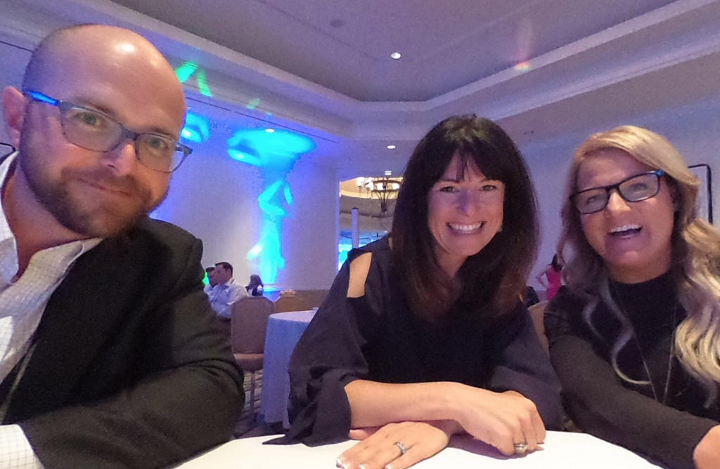 Dennis with Holly and Rhonda of CBH Homes